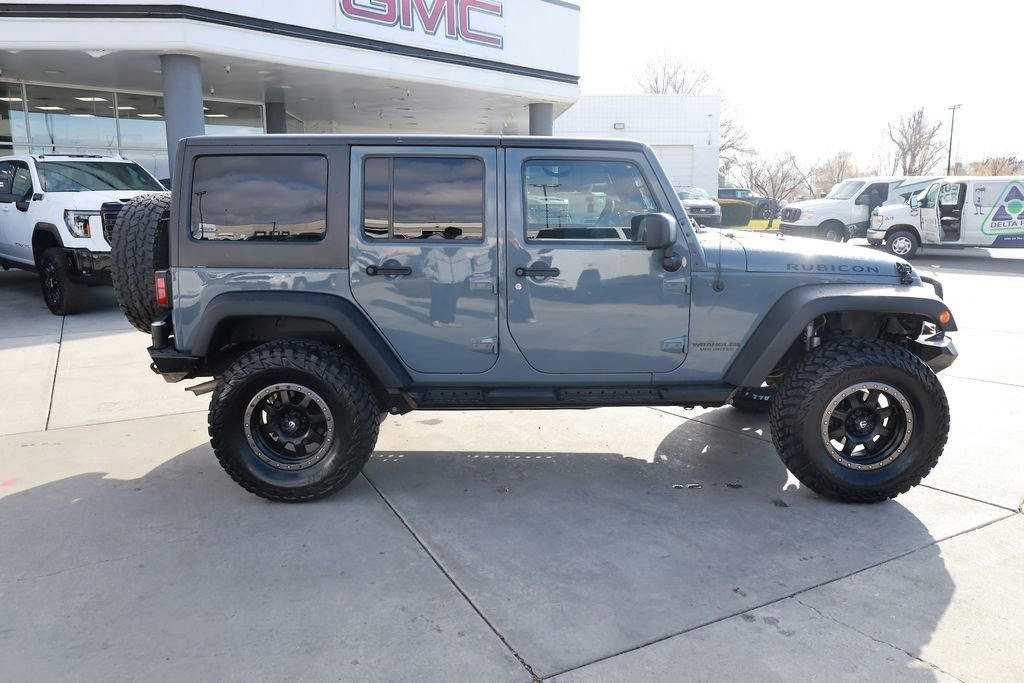 Used 2015 Anvil Clearcoat Jeep Rubicon image 7