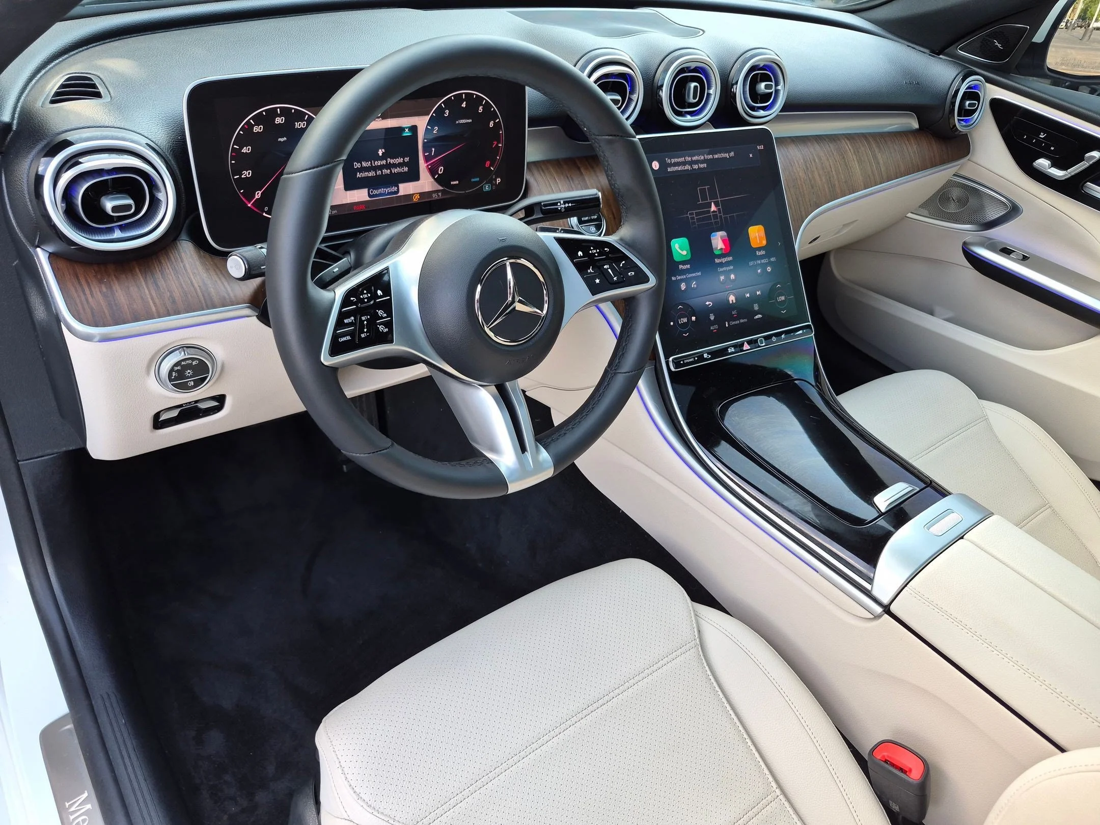 Used 2025 White Mercedes-Benz C 300 image 9