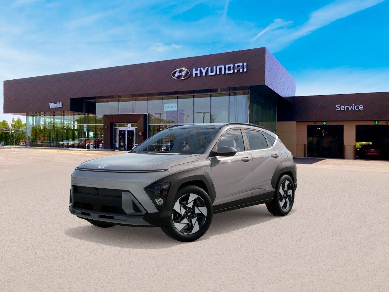 New 2026 Cyber Gray Metallic Hyundai SEL Sport AWD image 1