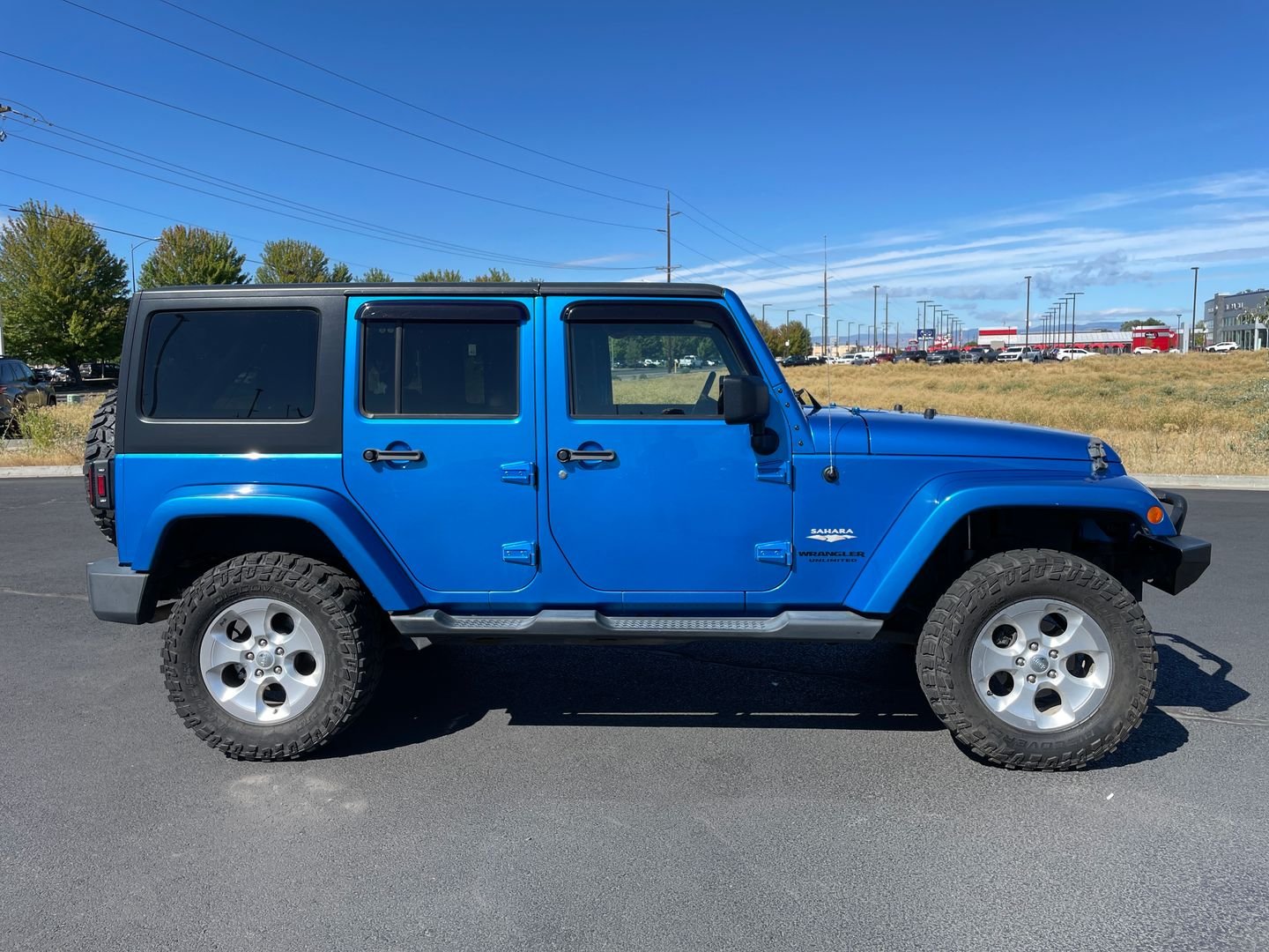 Used 2014 Jeep Wrangler Unlimited Sahara with VIN 1C4BJWEGXEL233176 for sale in Union Gap, WA