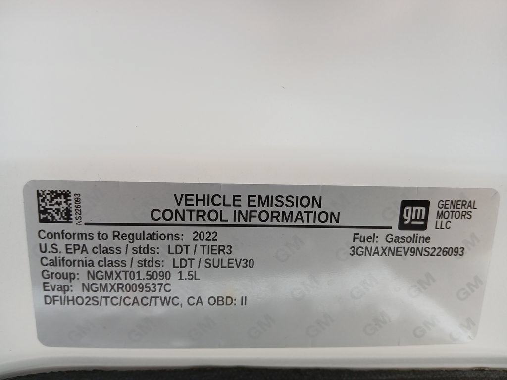Certified Used 2022 Iridescent Pearl Tricoat Chevrolet Premier image 35