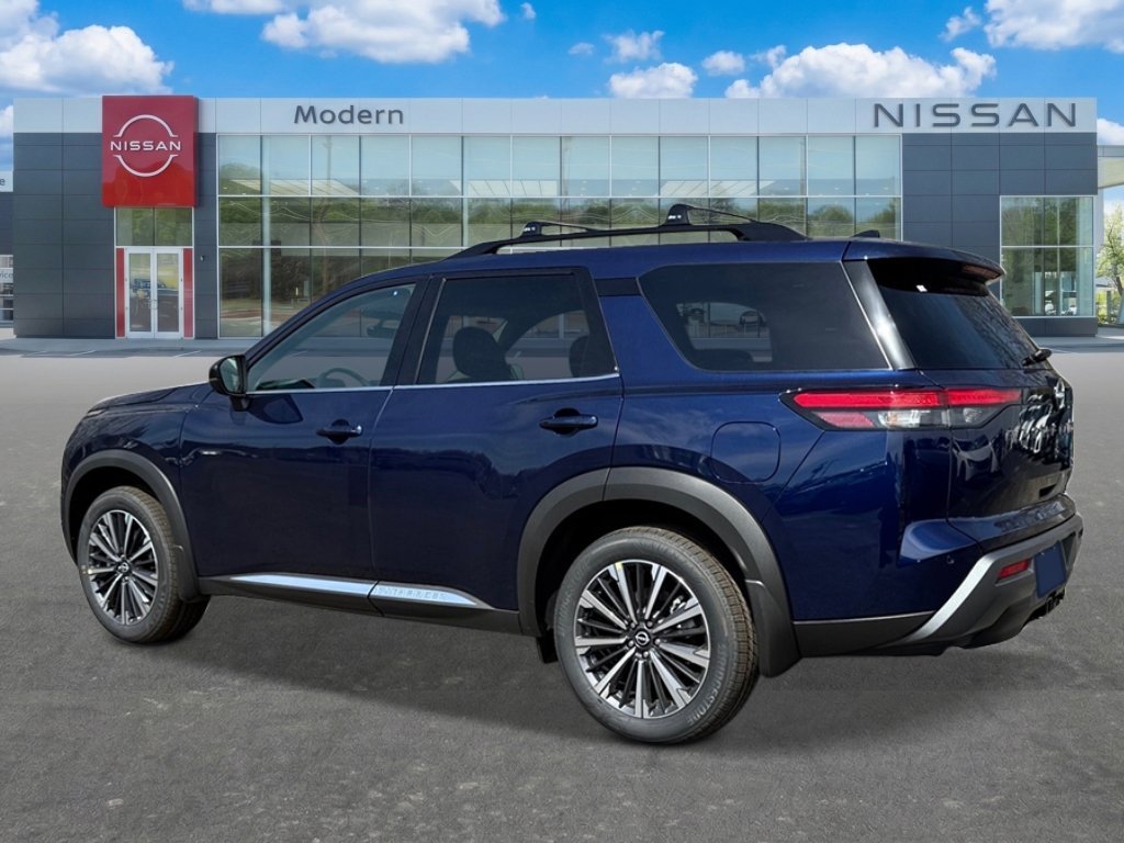 New 2026 Deep Ocean Blue Pearl Nissan Platinum image 3