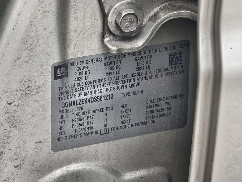 Used 2013 Gold Chevrolet 2LS image 15