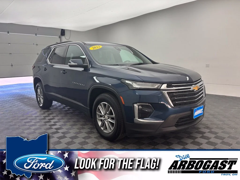 Certified Used 2023 Blue Chevrolet LT image 1