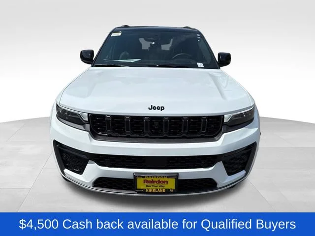 New 2026 Bright White Clearcoat Jeep Summit image 2