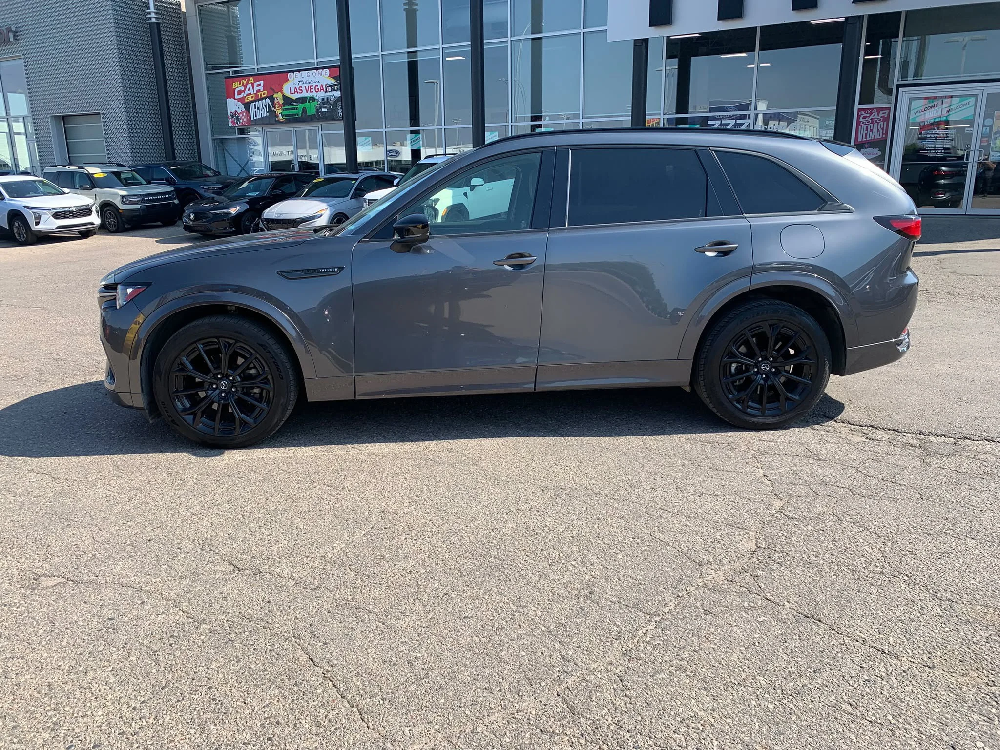 Certified Used 2025 Machine Grey Metallic Mazda GT AWD*Adaptive Cruise | Nav | 360 Cam | Htd Leather | Pano Roof | Htd Wheel | Bose Audio image 11