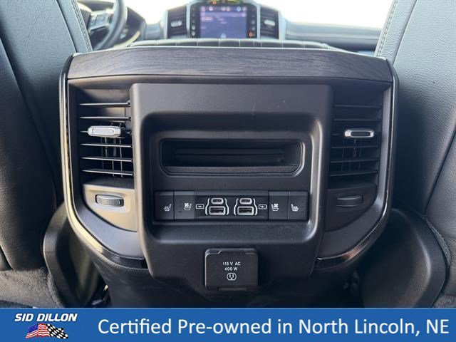Used 2025 Diamond Black Crystal Pearlcoat Ram Limited image 23