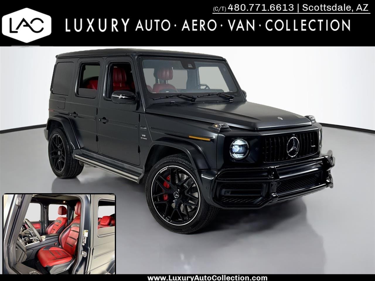 Used 2020 designo Night Black Magno Mercedes-Benz AMG® G 63 image 1