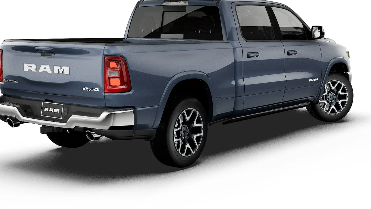New 2027 Forged Blue Metallic Exterior Paint RAM LARAMIE image 14