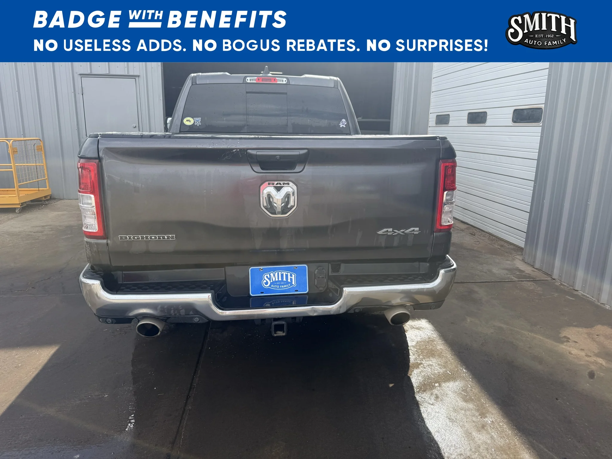 Certified Used 2022 Granite Crystal Clearcoat Metallic Ram Big Horn image 5