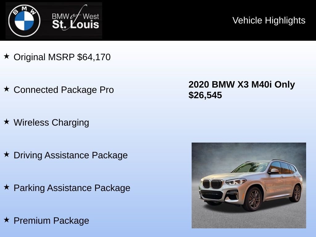 Used 2020 Silver BMW M40i image 8