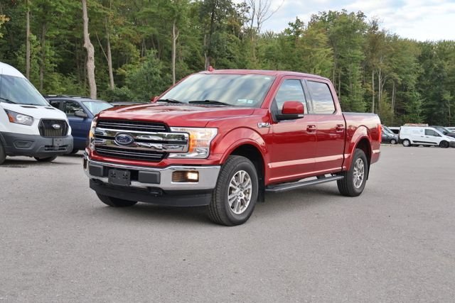 Used 2018 Ruby Red Metallic Tinted Clearcoat Ford Lariat image 2