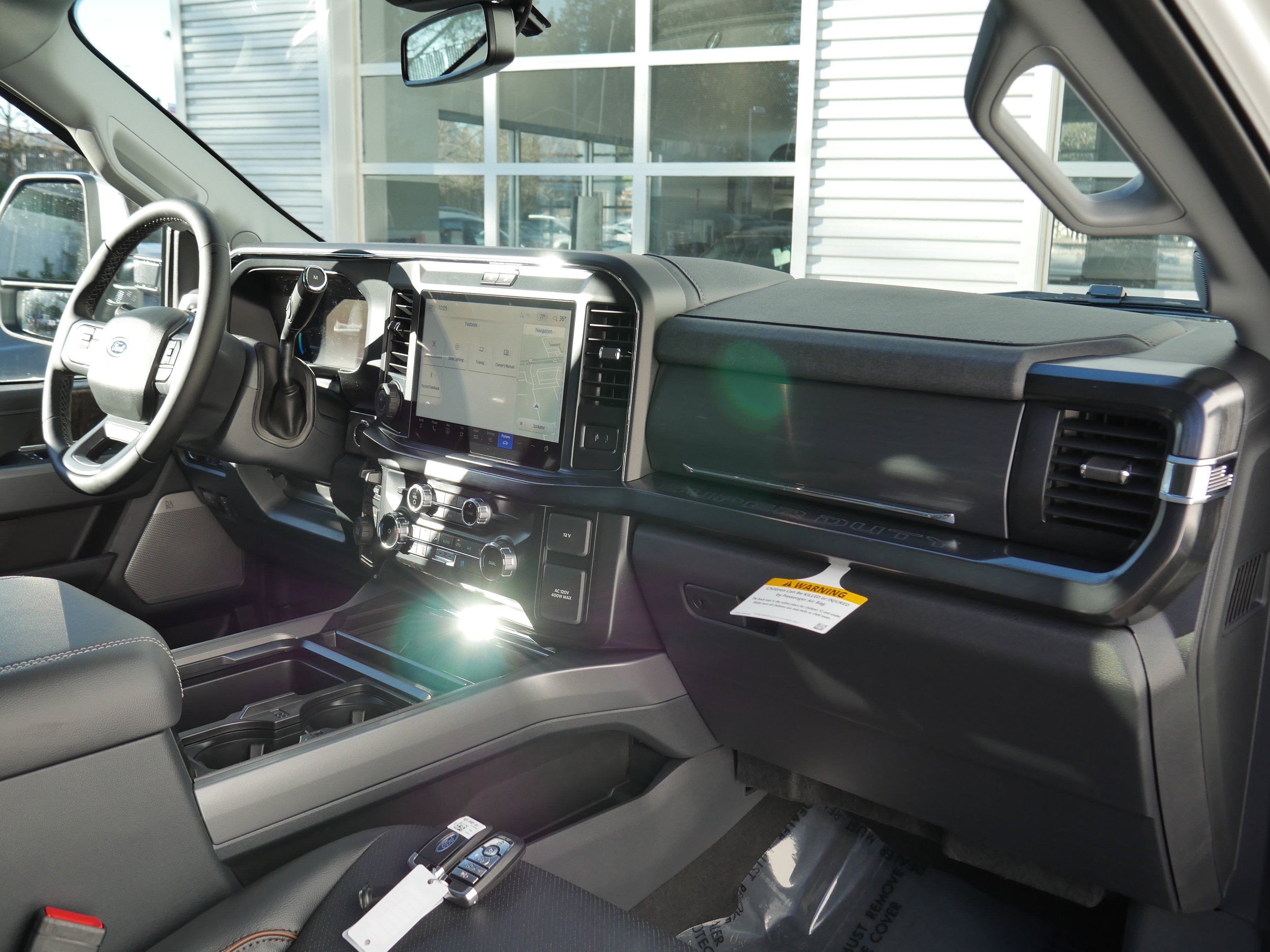 New 2026 Star White Metallic Tri-Coat Ford F-350® Lariat® image 31