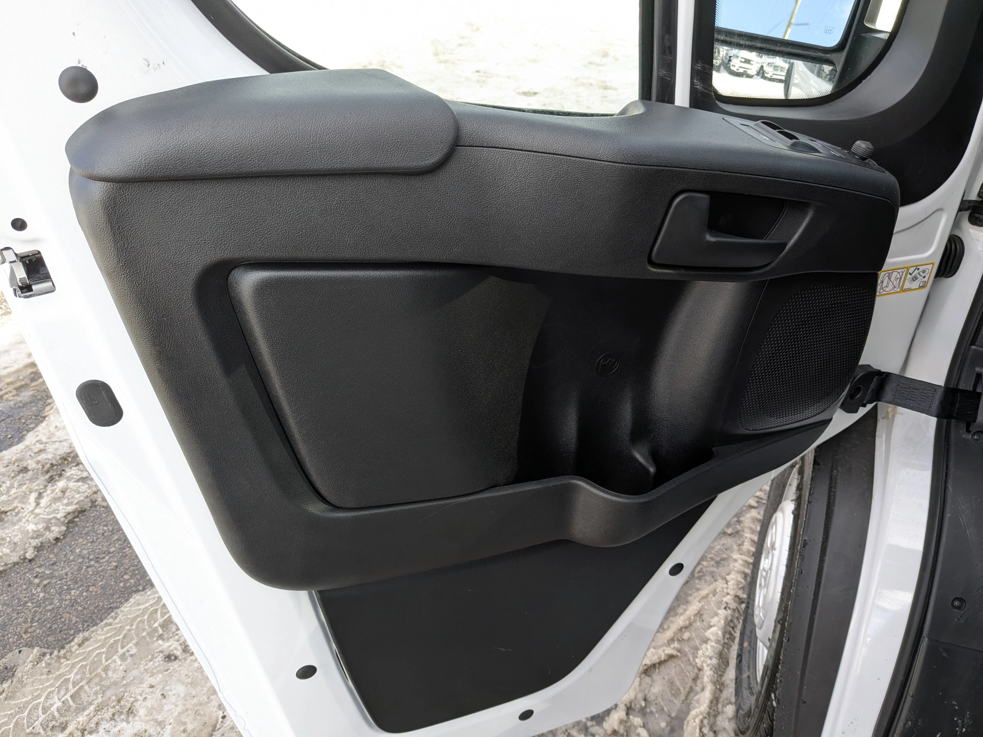 New 2026 White RAM Tradesman - - Super High Roof - Cargo Partition - Adaptive Cruise - Remote Start & tons more! image 12
