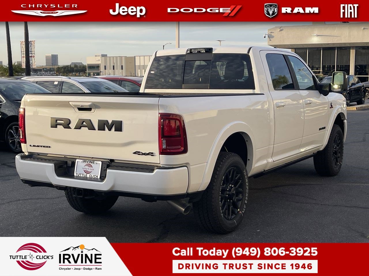 New 2026 Bright White Clear-Coat Exterior Paint RAM Limited image 6