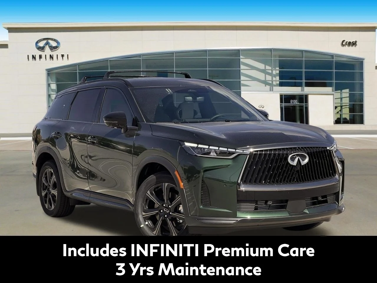 New 2027 DEEP EMERALD INFINITI Autograph AWD image 1
