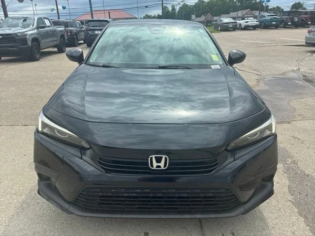 Certified Used 2022 Crystal Black Pearl Honda LX image 2