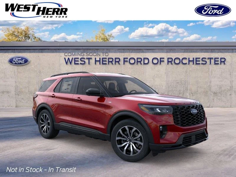 New 2026 Rapid Red Metallic Tinted Clearcoat Ford ST-Line image 1