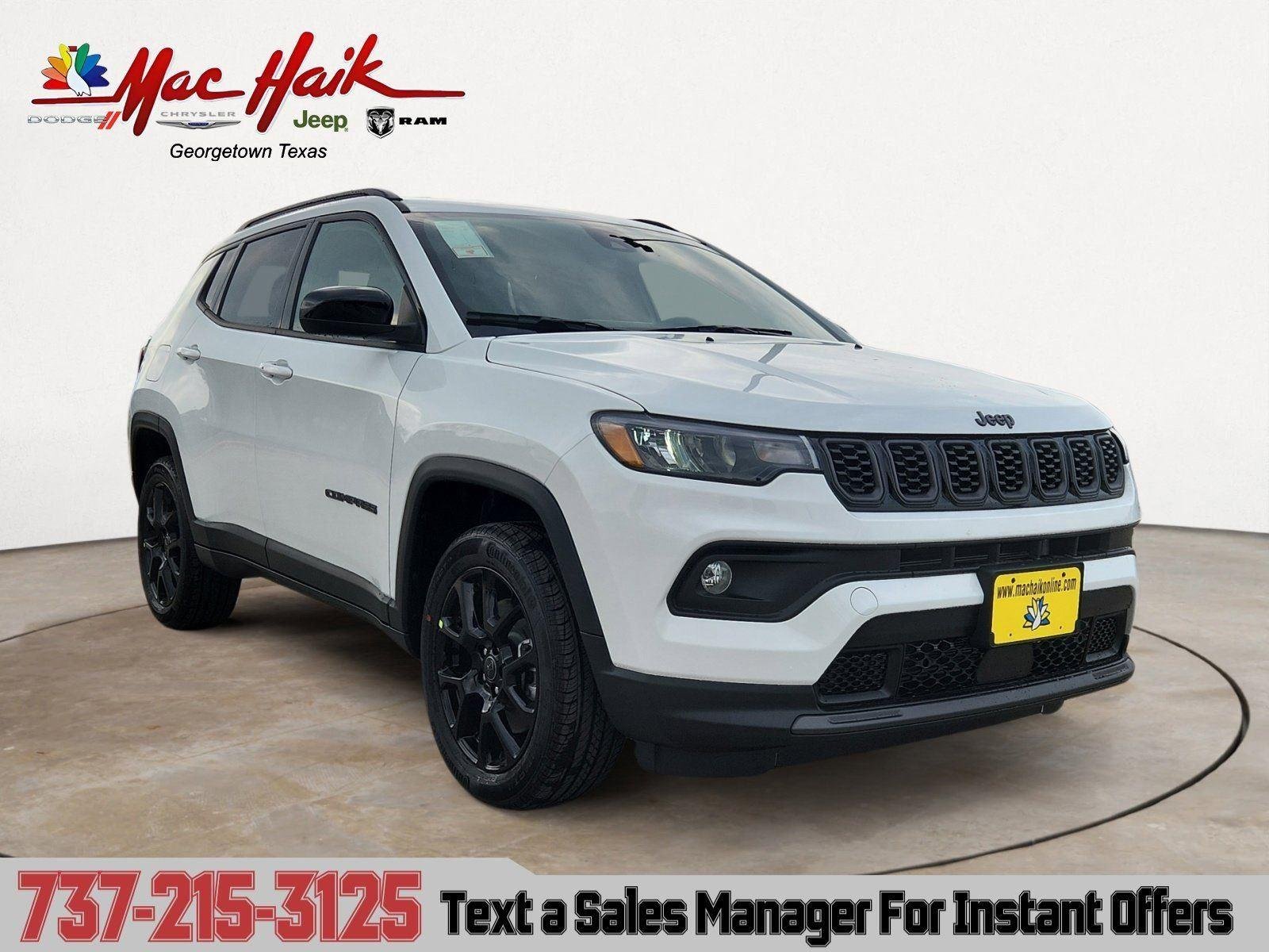 New 2026 Bright White Clear-Coat Exterior Paint Jeep Latitude Altitude image 7