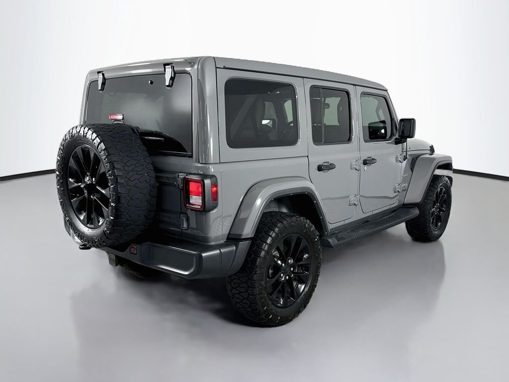Used 2021 Gray Jeep Unlimited Sahara image 9