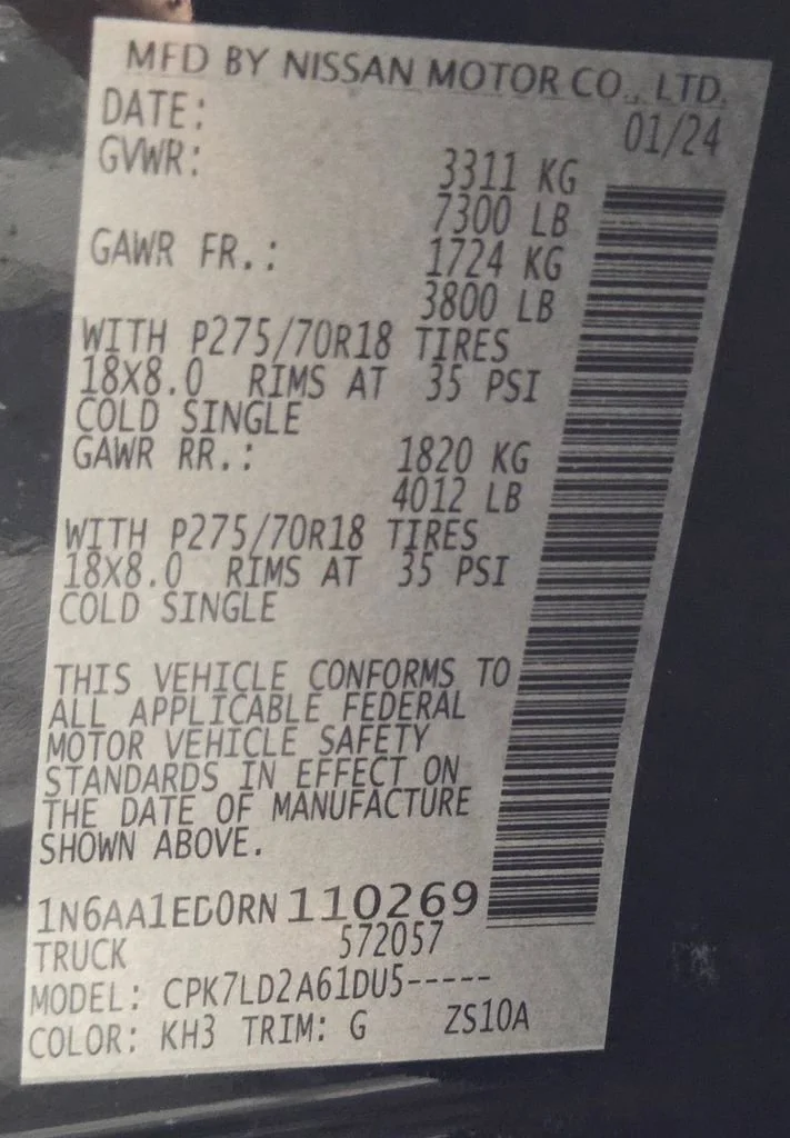 2024 Nissan Titan PRO-4X - Photo 33
