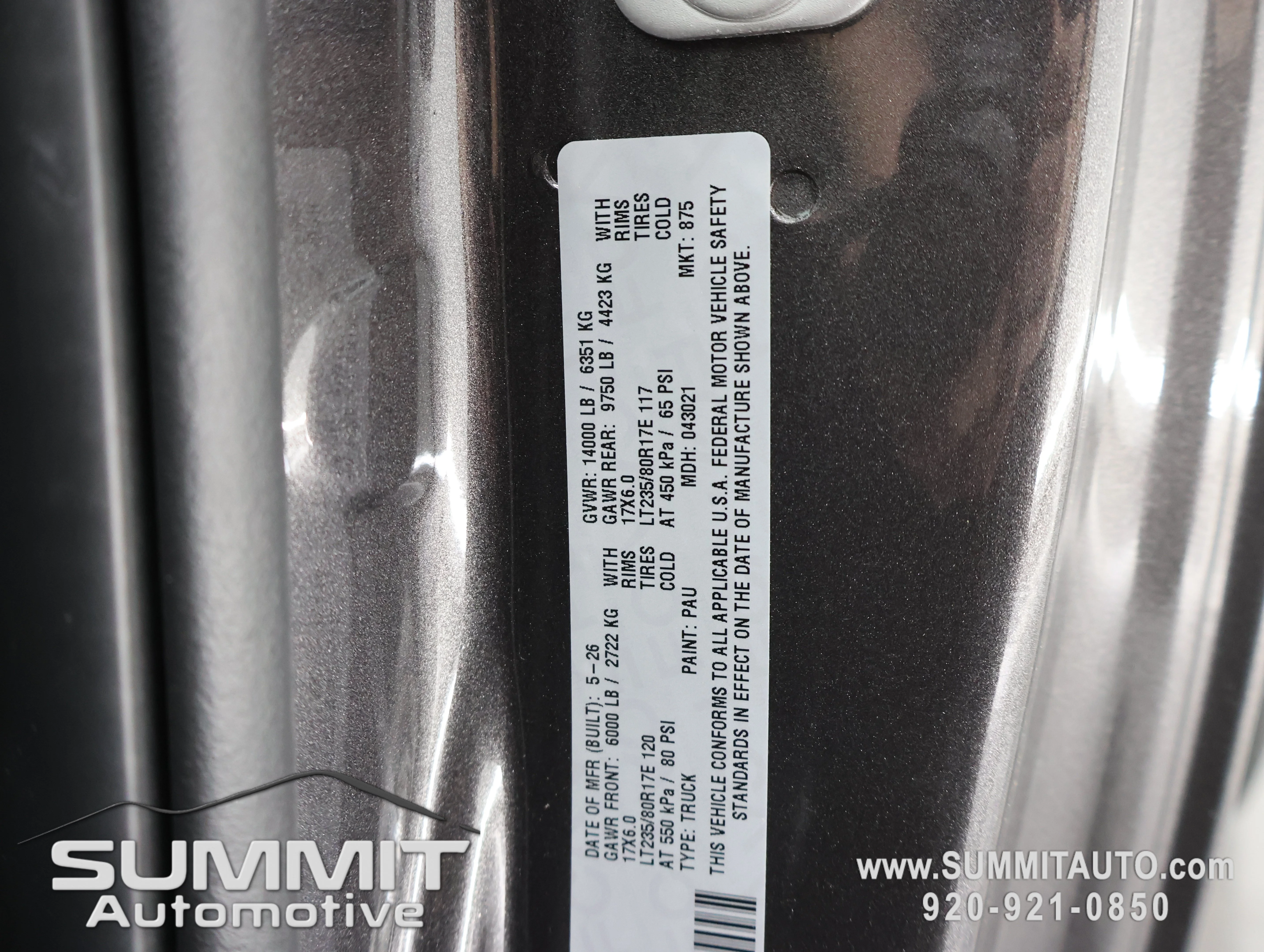 New 2026 Granite Crystal Metallic Clear-Coat Exterior Paint RAM Big Horn image 60