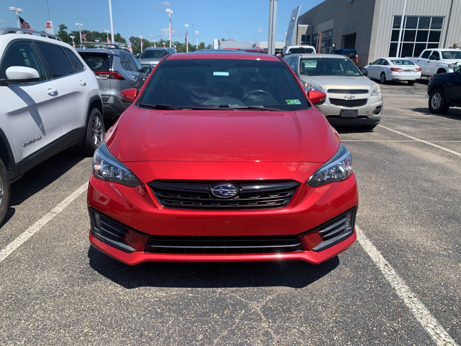 Used 2020 Red Subaru Sport image 6