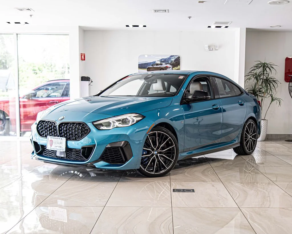 Used 2021 Blue BMW M235i Gran Coupe xDrive image 1