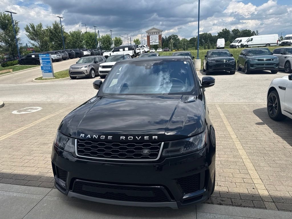 Used 2021 Santorini Black Metallic Land Rover SE image 1