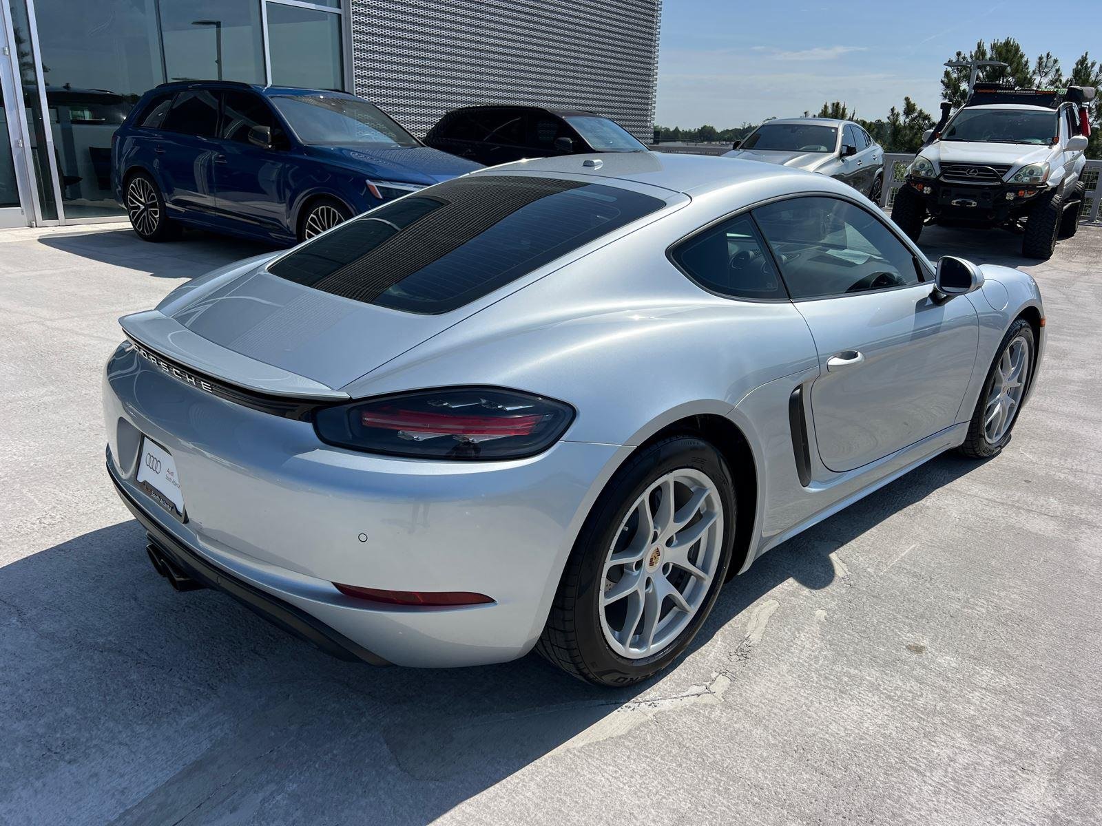 Used 2018 Rhodium Silver Metallic Porsche 718 Cayman image 5