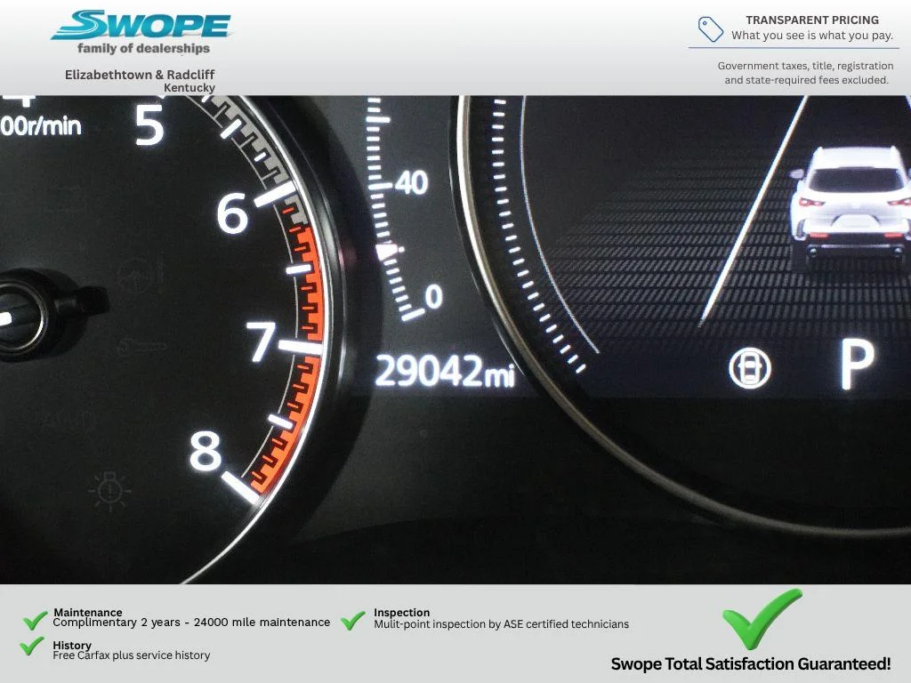 Used 2024 Zircon Sand Metallic Mazda 2.5 Turbo Premium Plus Package image 18