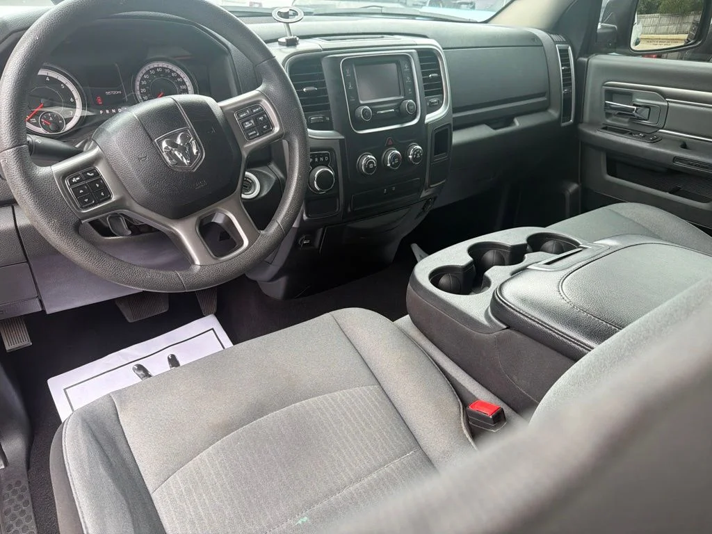 Used 2024 Bright White Clearcoat Ram SLT image 9