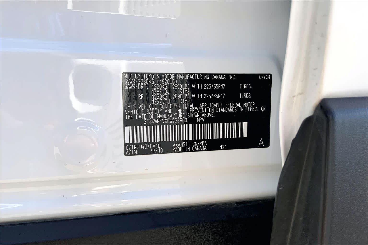 Used 2024 Ice Cap Toyota Hybrid XLE image 36