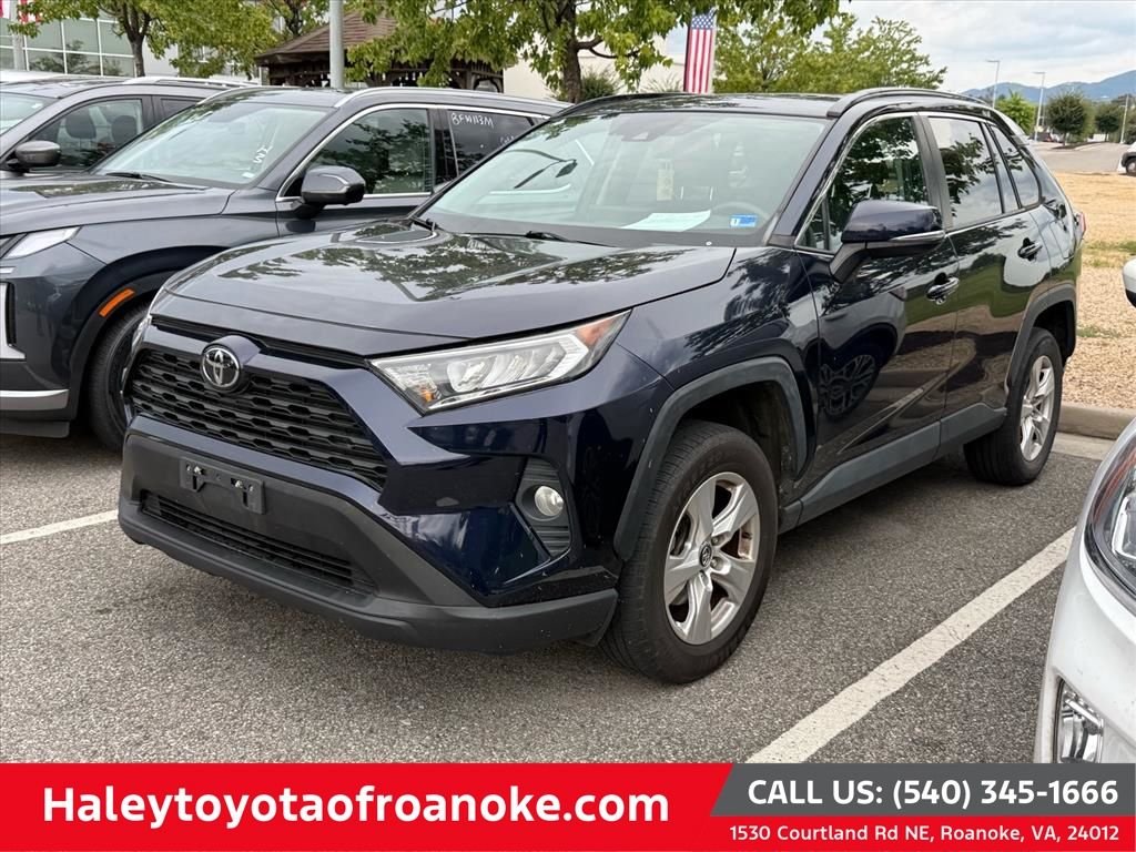 Used 2020 Blue Toyota XLE image 1