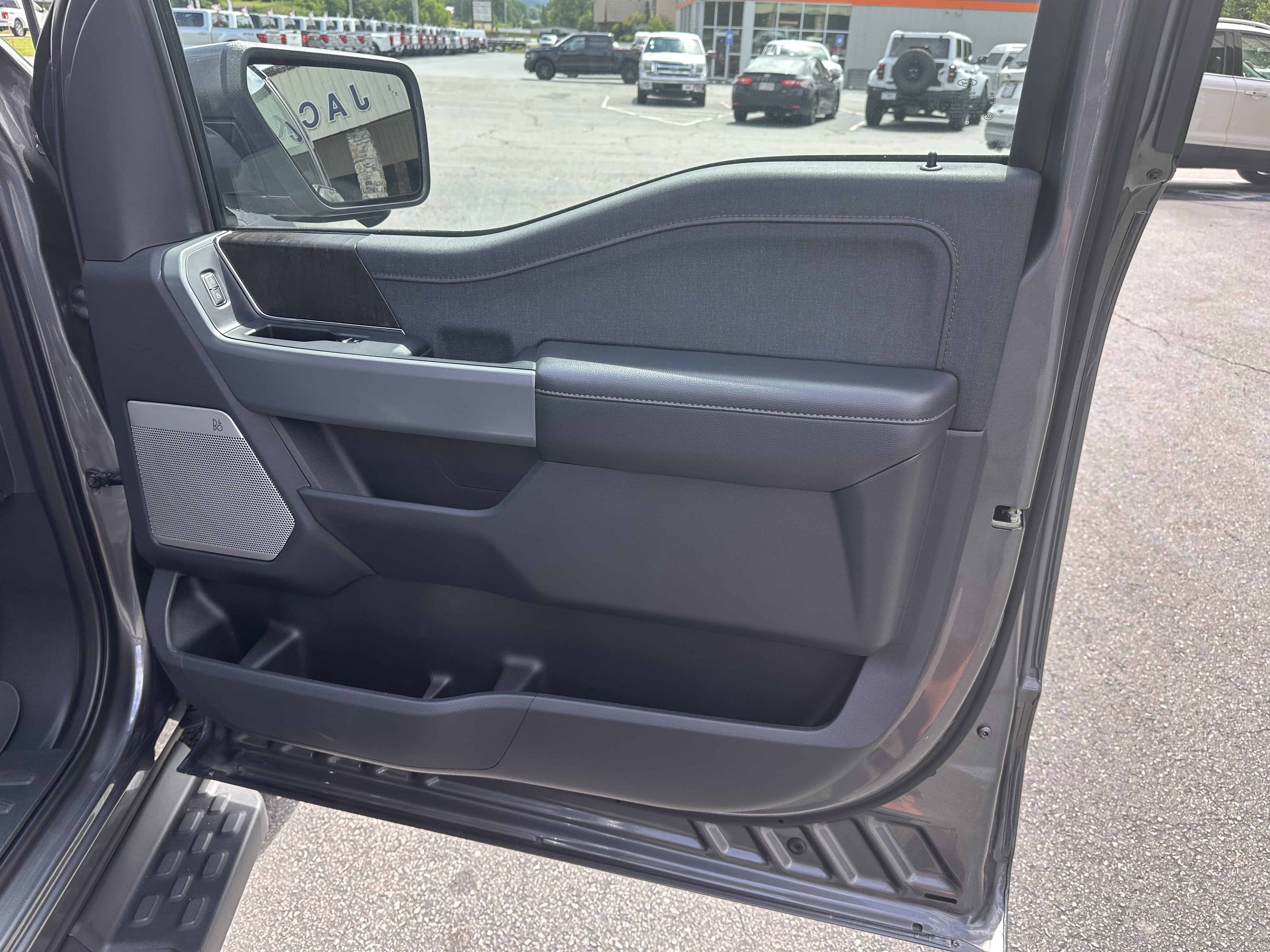 Used 2023 Carbonized Gray Metallic Ford LARIAT image 15