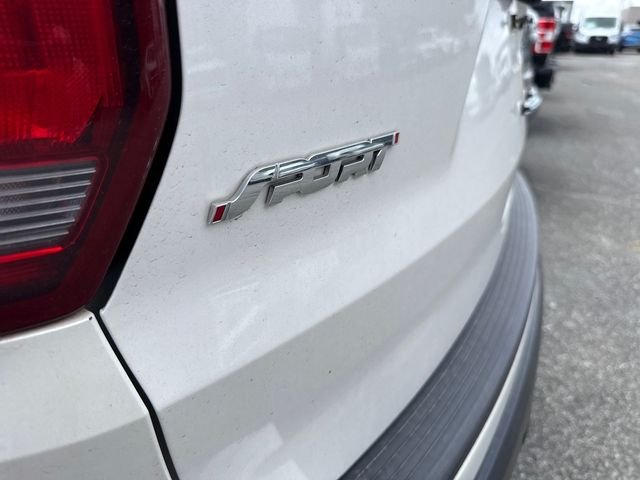 Used 2019 White Platinum Clearcoat Metallic Ford Sport image 10