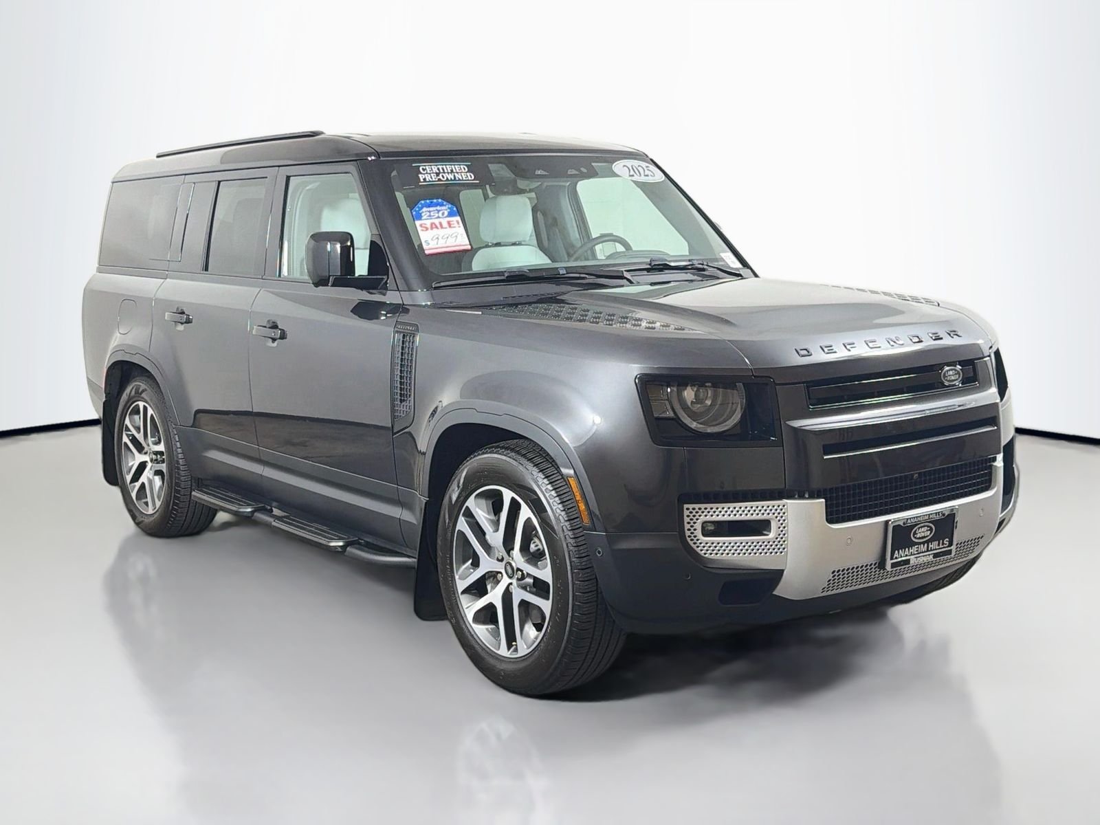 Used 2025 Carpathian Gray Premium Metallic Land Rover S image 7