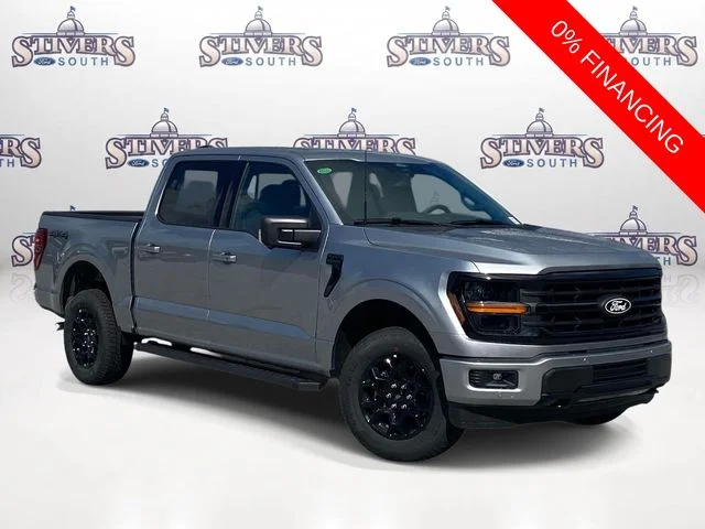 New 2026 Iconic Silver Metallic Ford XLT image 1