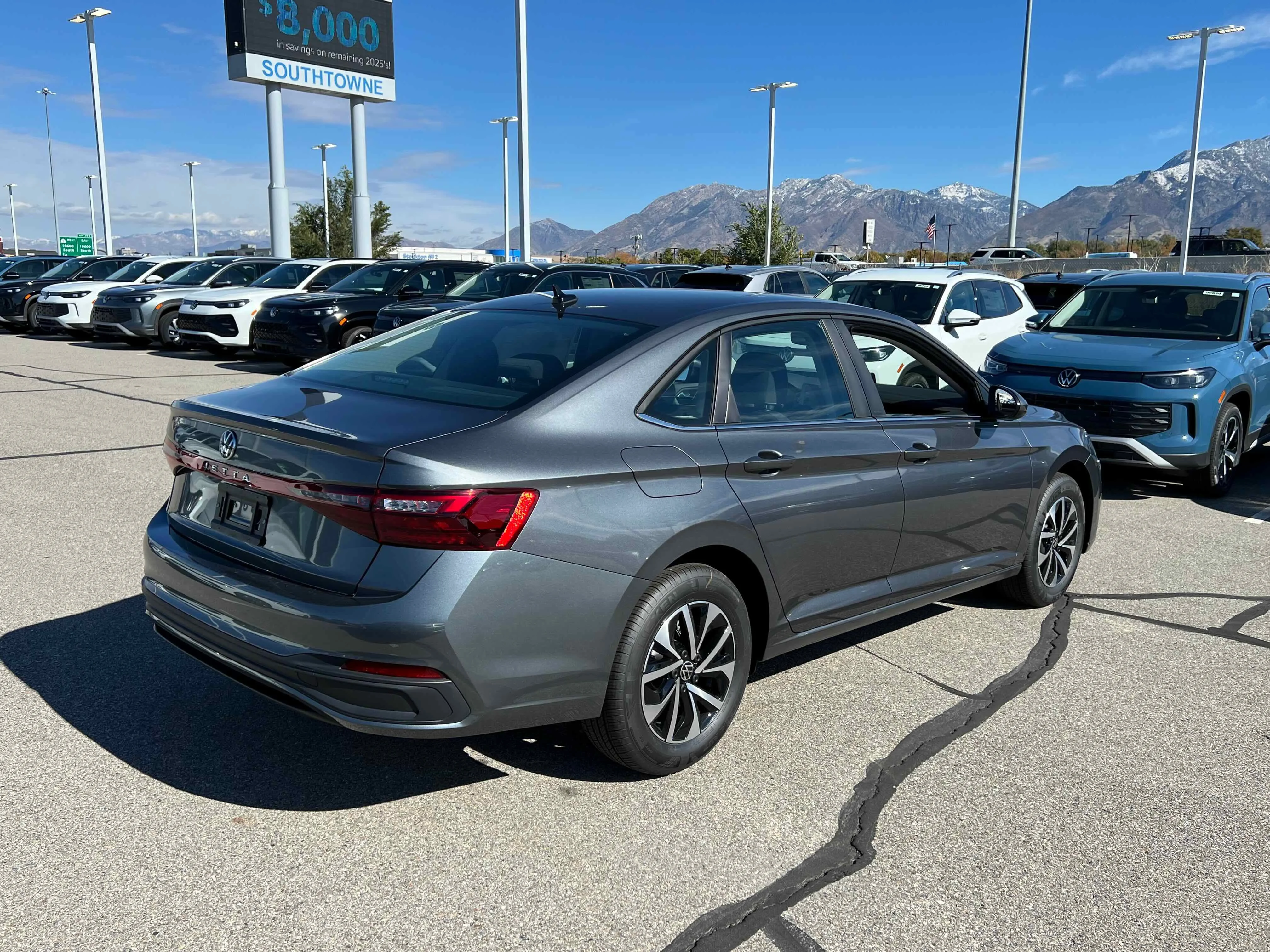 New 2026 Platinum Gray Metallic Volkswagen S image 11