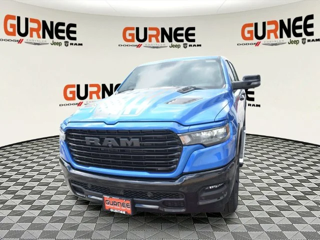 New 2026 Hydro Blue Pearl-Coat Exterior Paint RAM Laramie image 7
