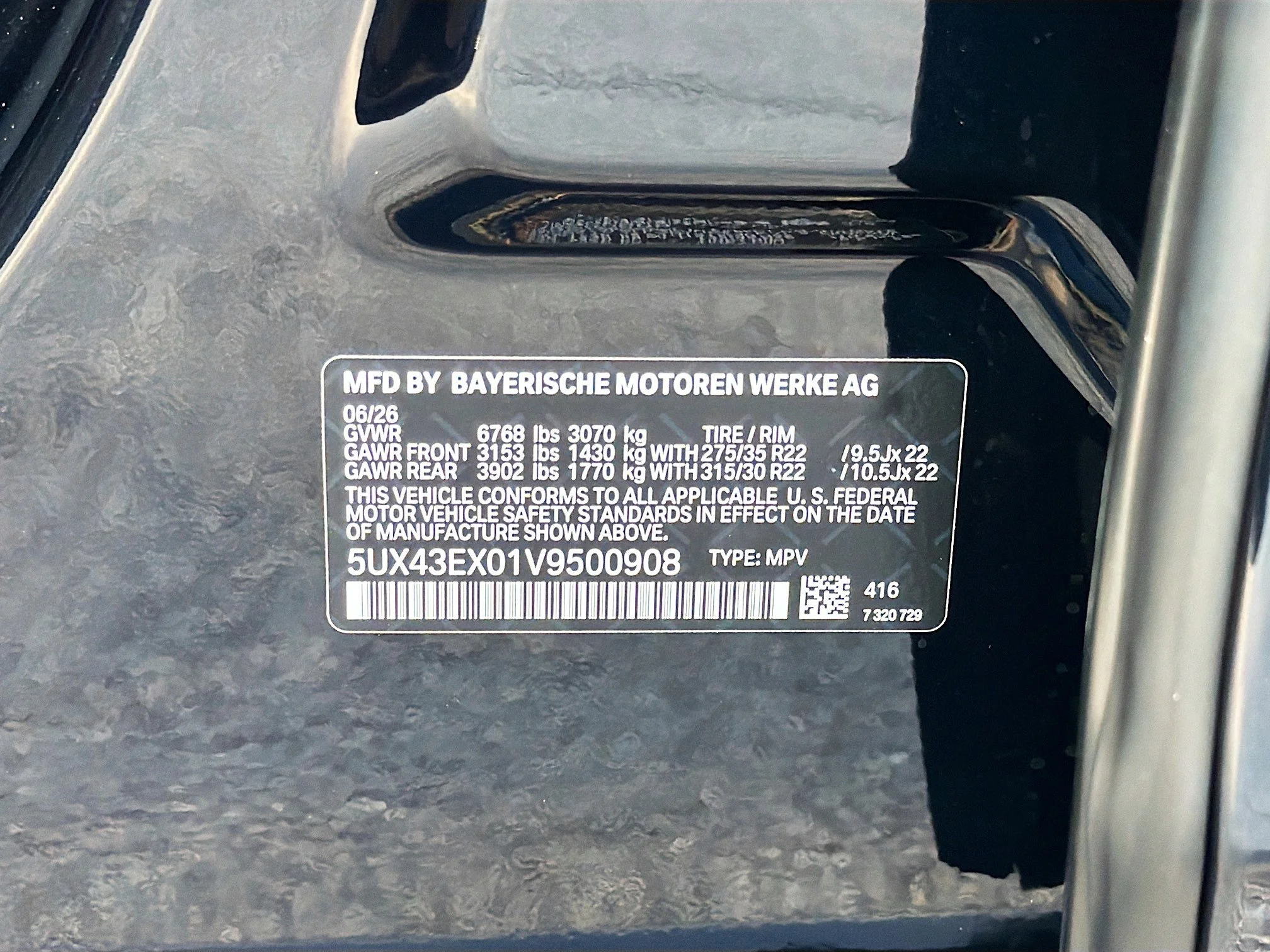 New 2027 Carbon Black Metallic BMW M60i image 43