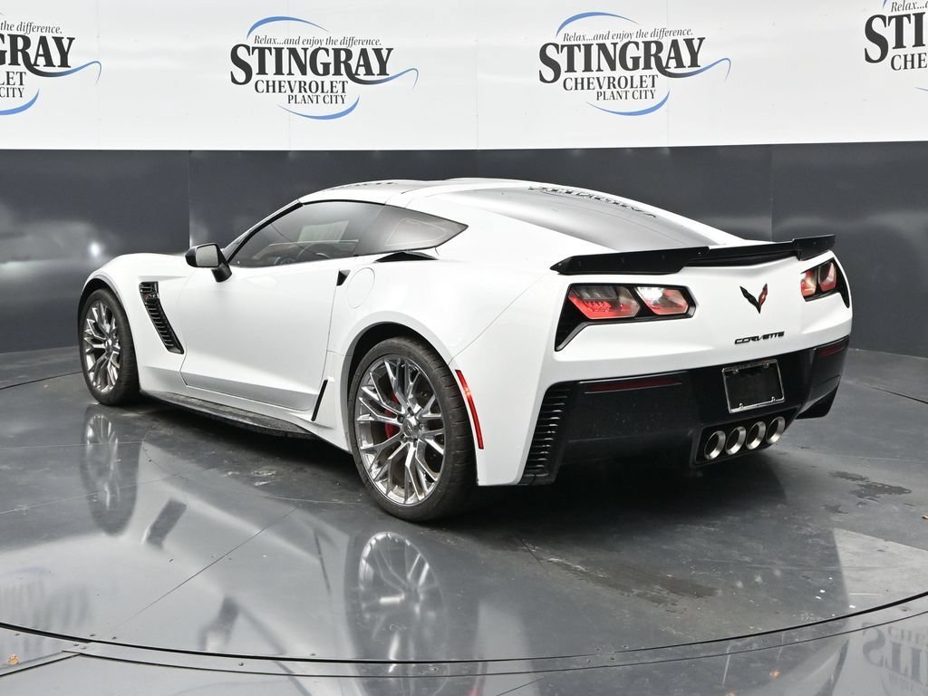 Used 2018 ARCTIC WHITE Chevrolet Z06 2LZ image 5