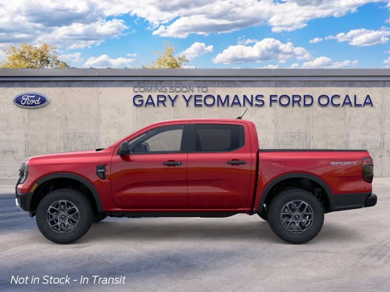 New 2026 Ruby Red Metallic Tinted Clearcoat Ford XLT image 3