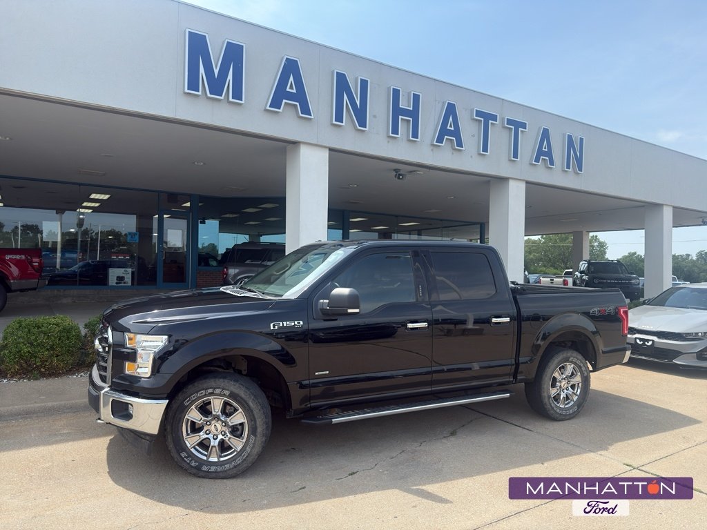 Used 2017 Shadow Black Ford XLT image 1