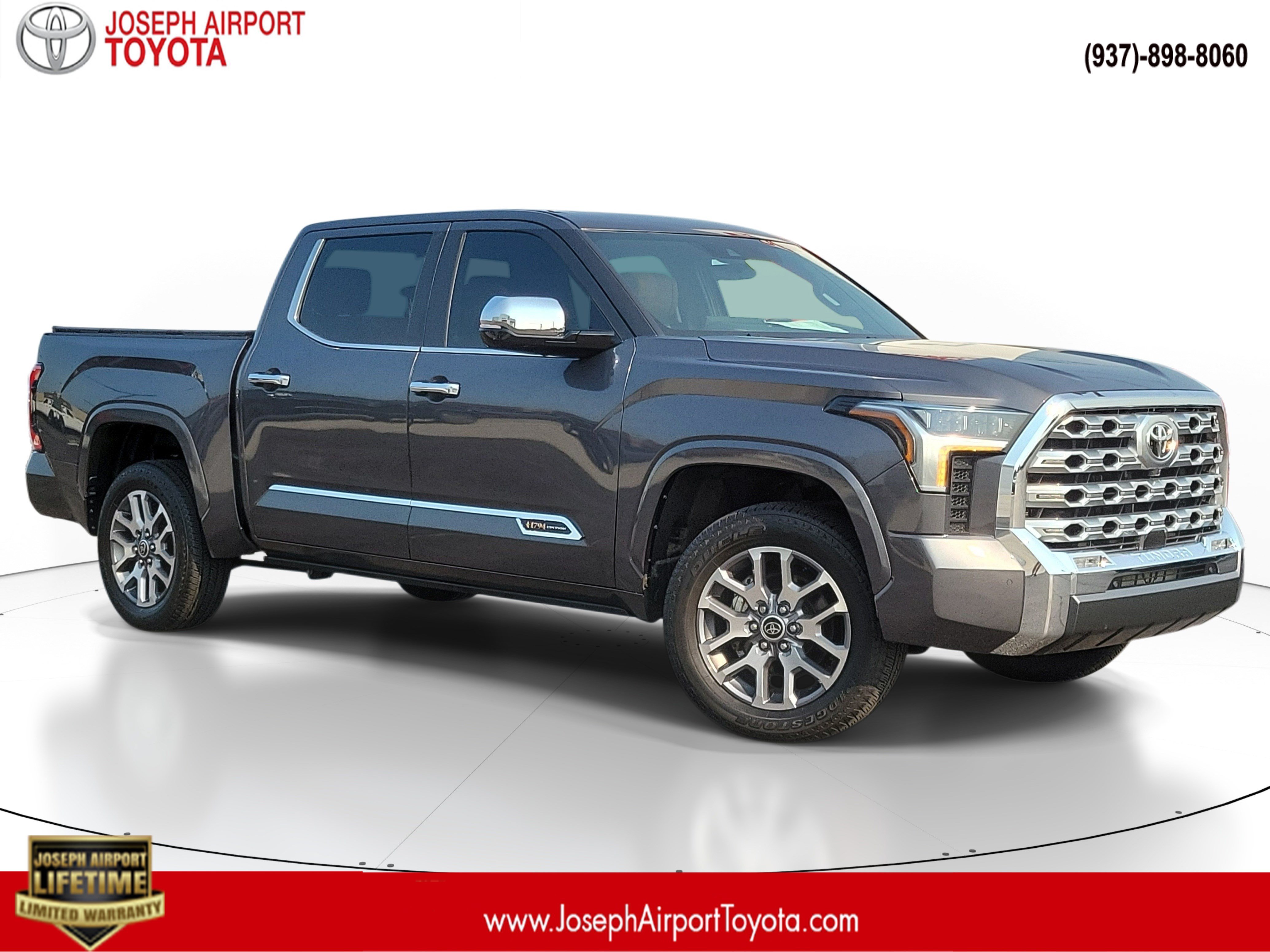 Magnetic Gray Metallic 2024 Toyota Tundra Pickup Truck Four-Wheel Drive 