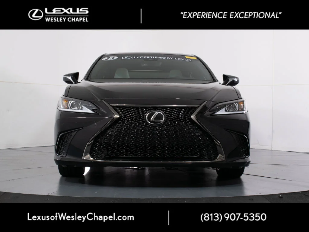 Certified Used 2023 Black Lexus 350 F Sport image 9