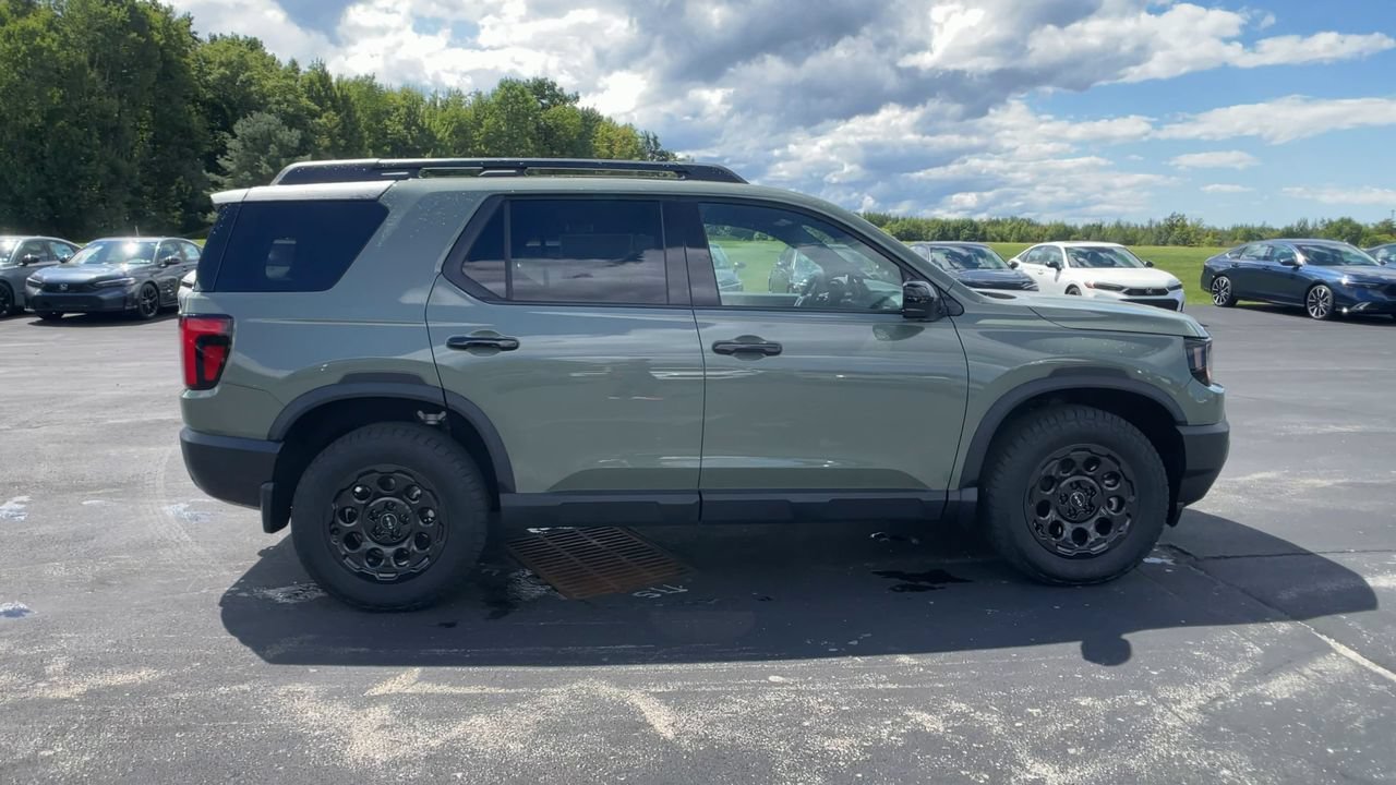 New 2026 Ash Green Metallic Honda TrailSport Blackout Elite image 9