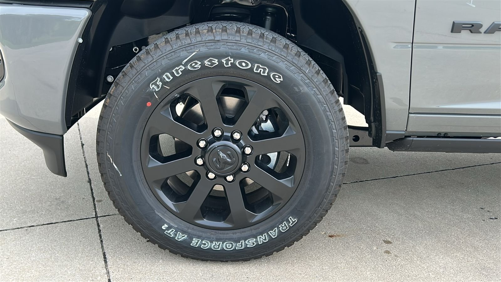 New 2026 Ceramic Gray Clear-Coat Exterior Paint RAM Laramie image 10