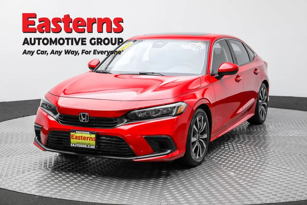 Used 2022 Red Honda EX image 1