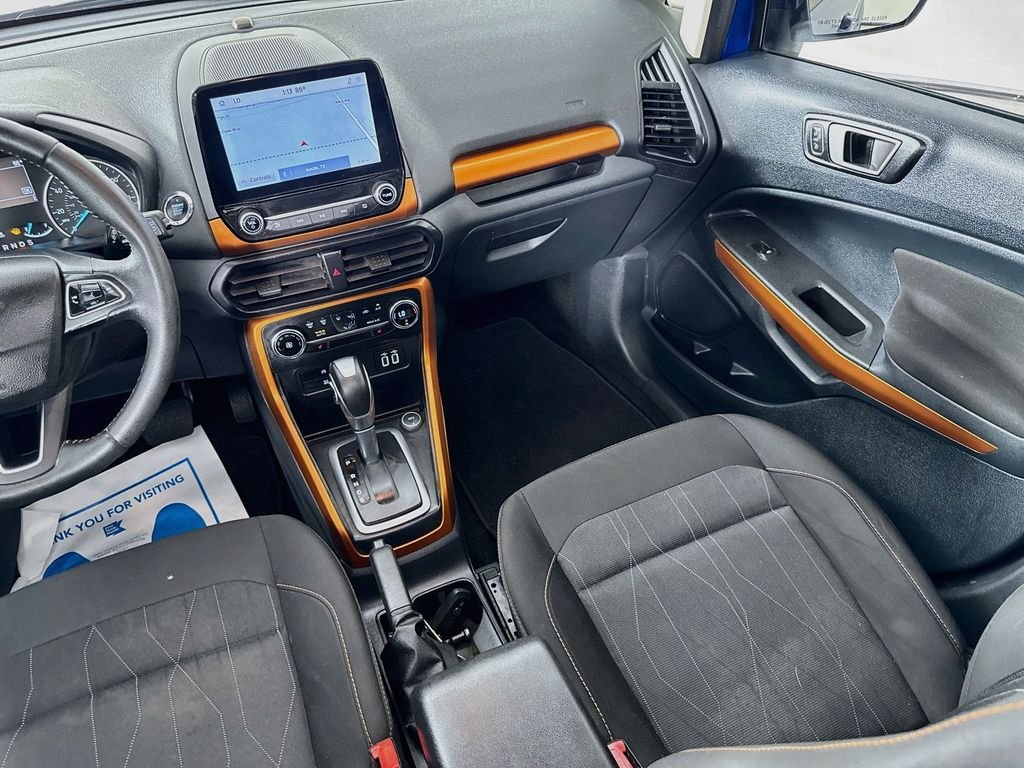 Used 2021 Lightning Blue Metallic Ford SE image 30